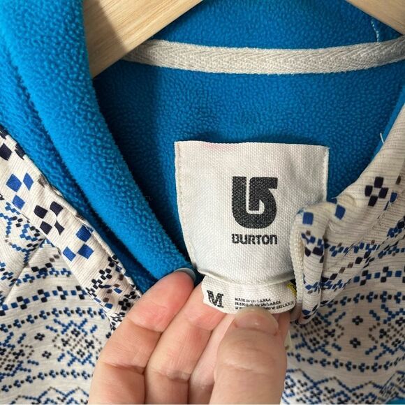 Burton Women's Medium Full-zip Hoody Sweatshirt - Picture 5 of 10